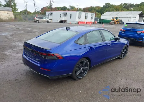 2025 Honda Accord Hybrid Sport-L z USA, uszkodzony, nr VIN 1HGCY2F75SA005540